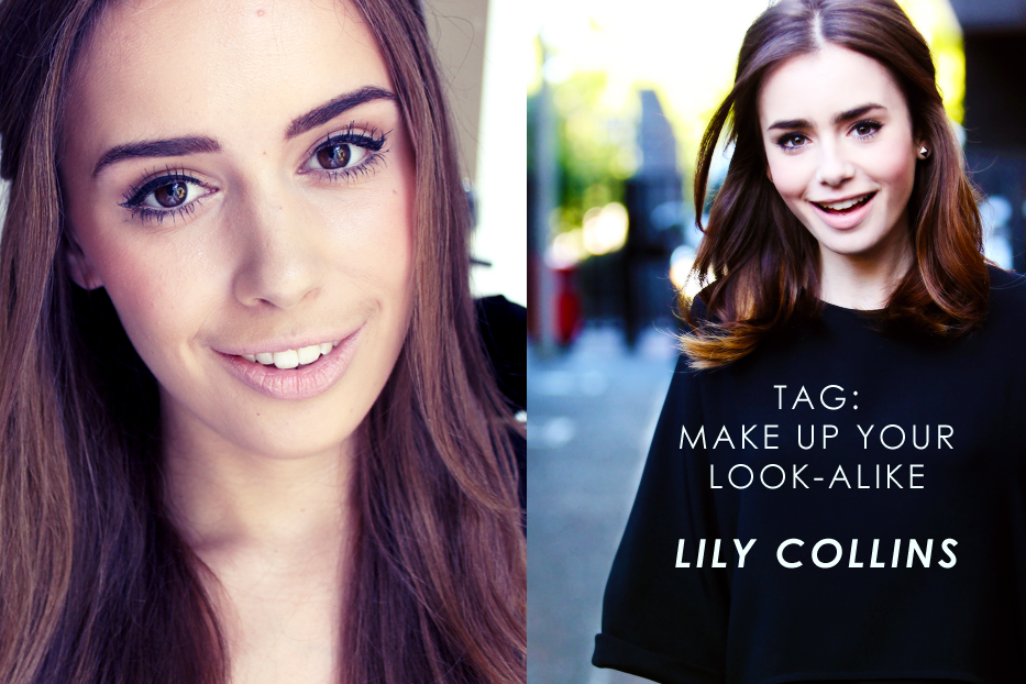 The Video Makeup Your LookAlike Lily Collins Hello October