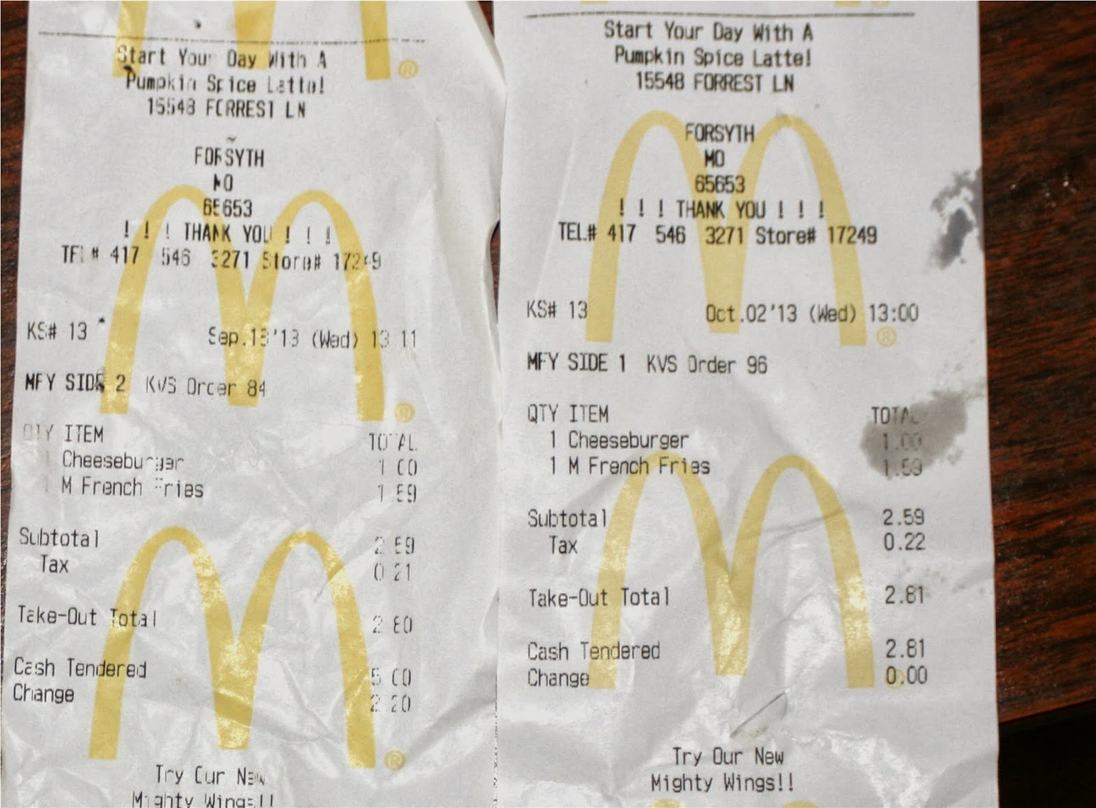 Only a penny more tax at McDonald's? So, why am I gripping?