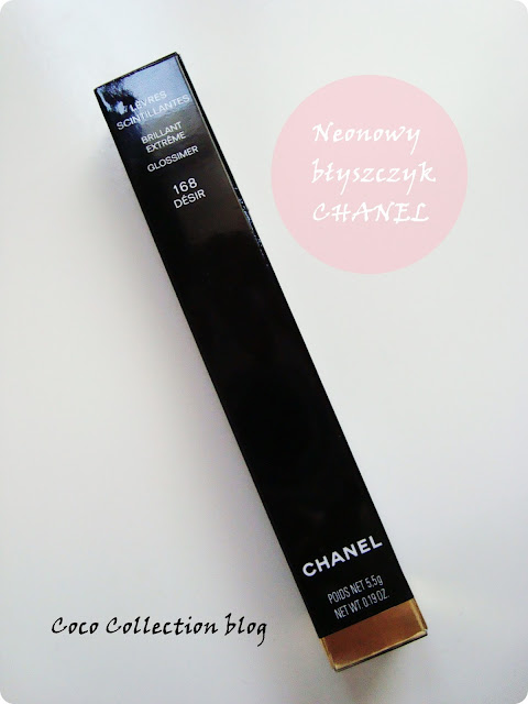 CHANEL BRILLANT EXTREME GLOSSIMER NR 168 DESIR