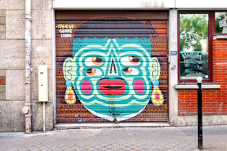 Sunday Street Art : Kashink - rue des Pyrénées - Paris 20