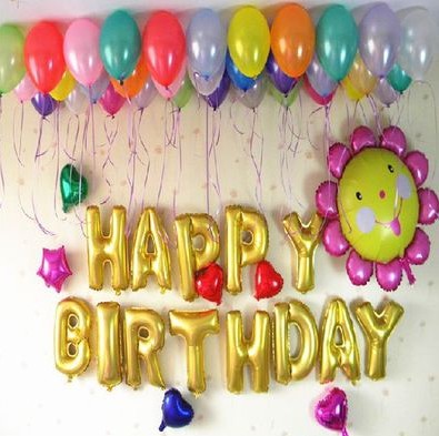 Balloon Decoration At Home Birthday Organizer Theme Party Planner