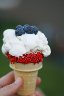 Patriotic Dessert Recipe Picks: Patriotic Cones