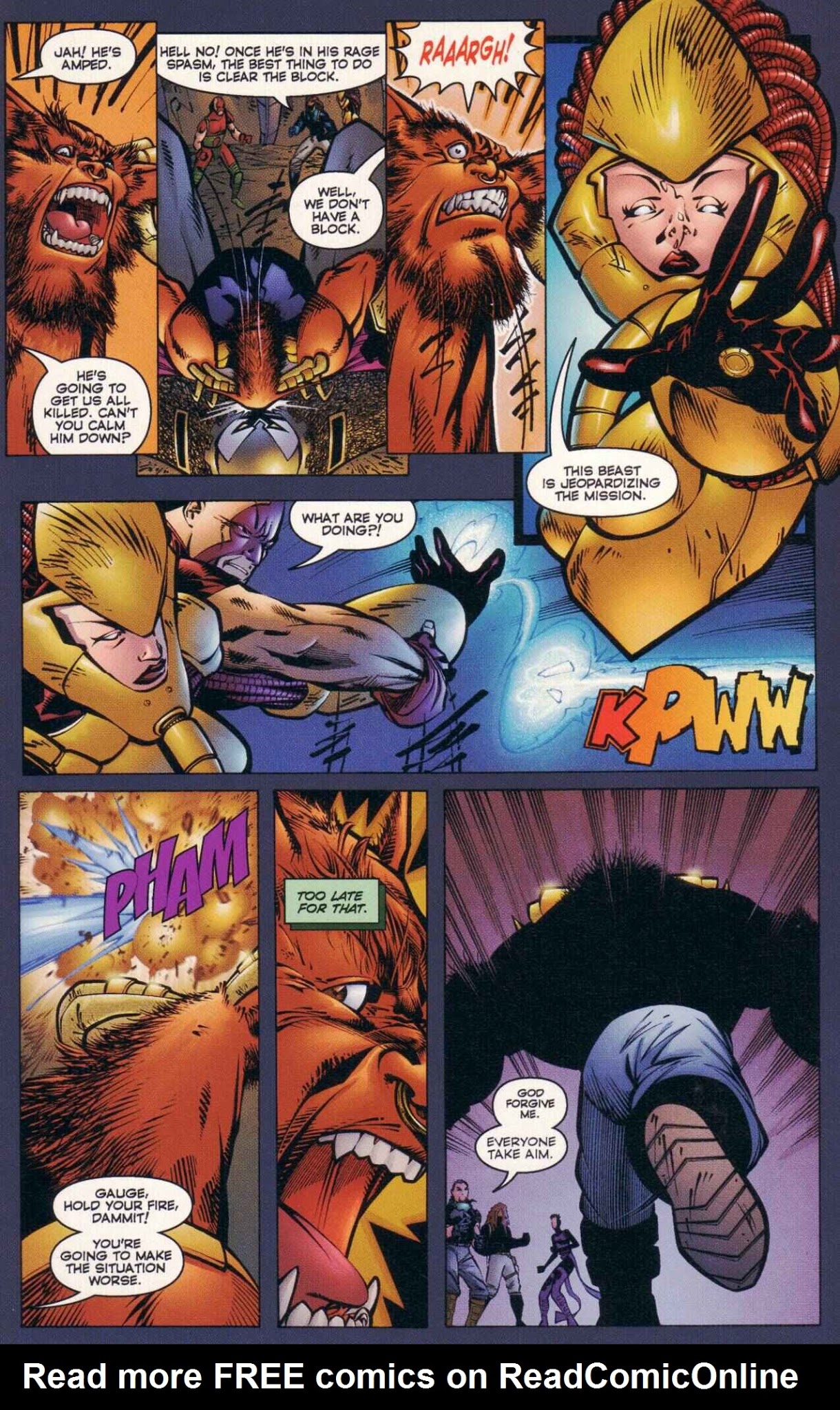 Read online Phantom Guard comic -  Issue #5 - 7