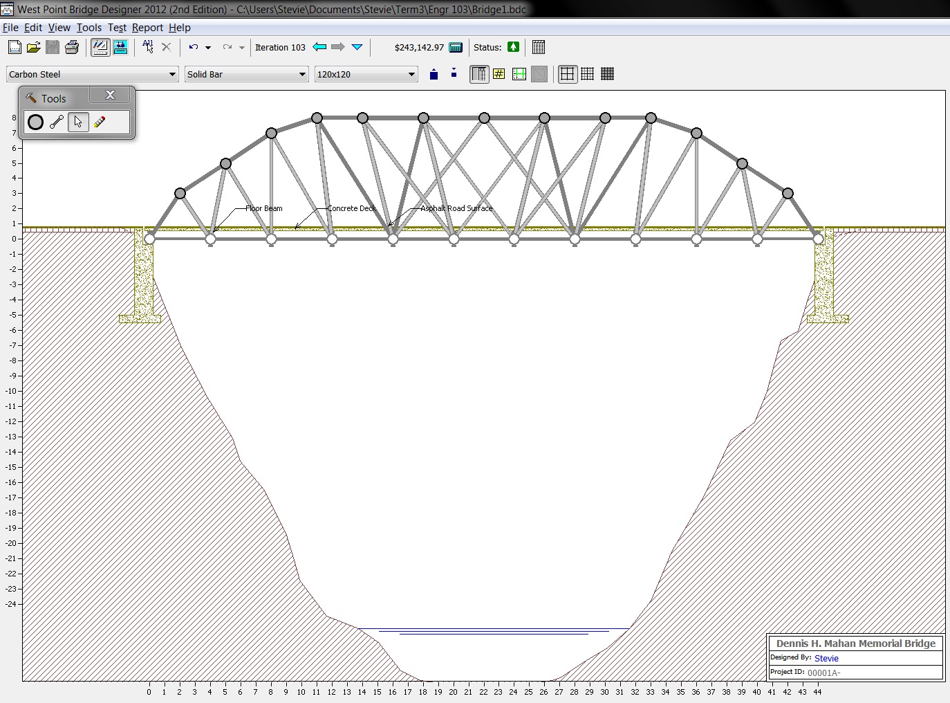 Group 14 :Bridge Design: April 2012