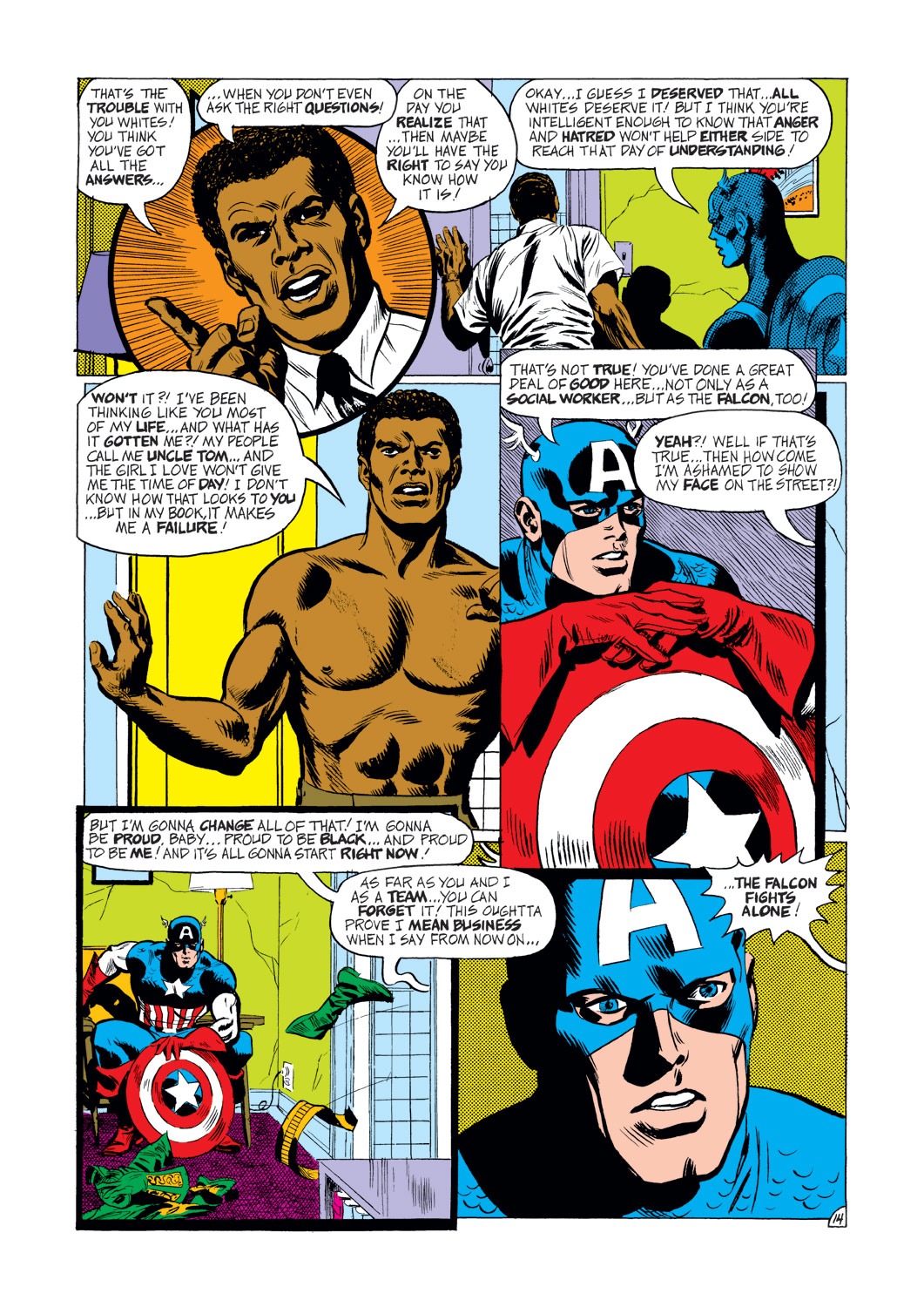 Captain America (1968) Issue #144 #58 - English 15