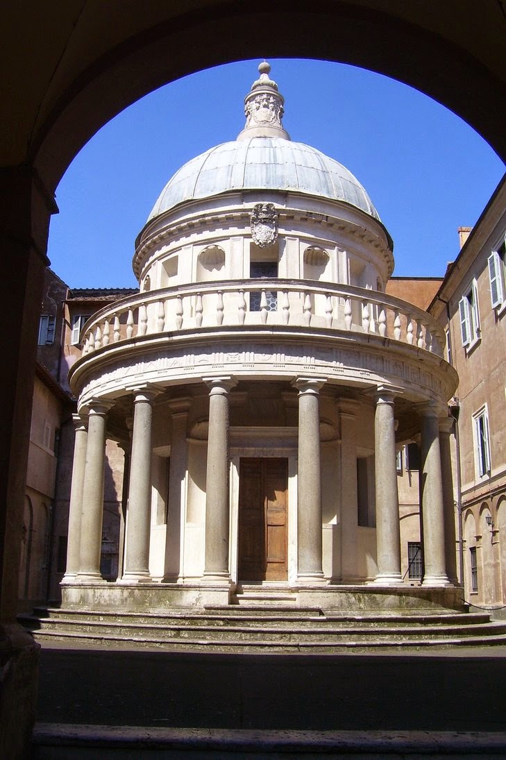 Темпьетто браманте план