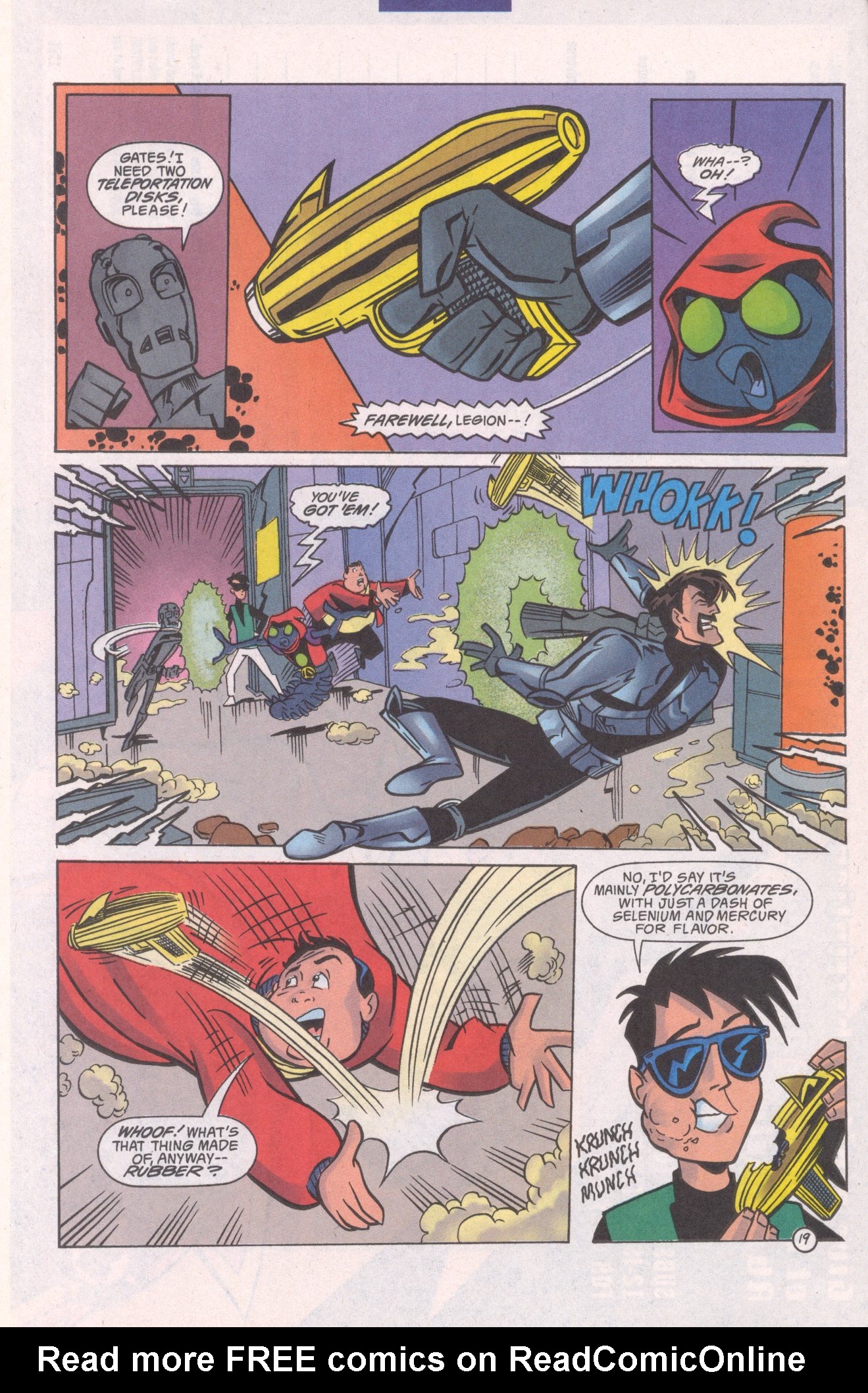 Read online Adventures in the DC Universe comic -  Issue #10 - 21