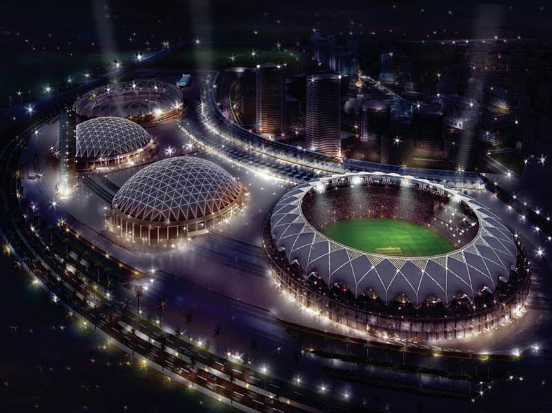 Famous buildings of the world Dubai Sports City