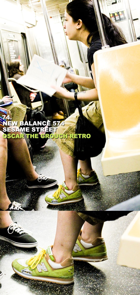 Astron Sneaker Hunts: 74. New Balance 574 Sesame Street Oscar the Grouch Retro 