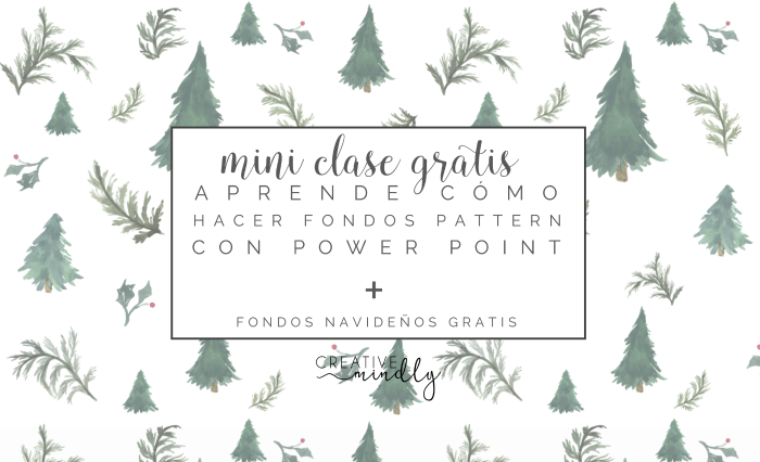 COMO HACER FONDOS PATTERN