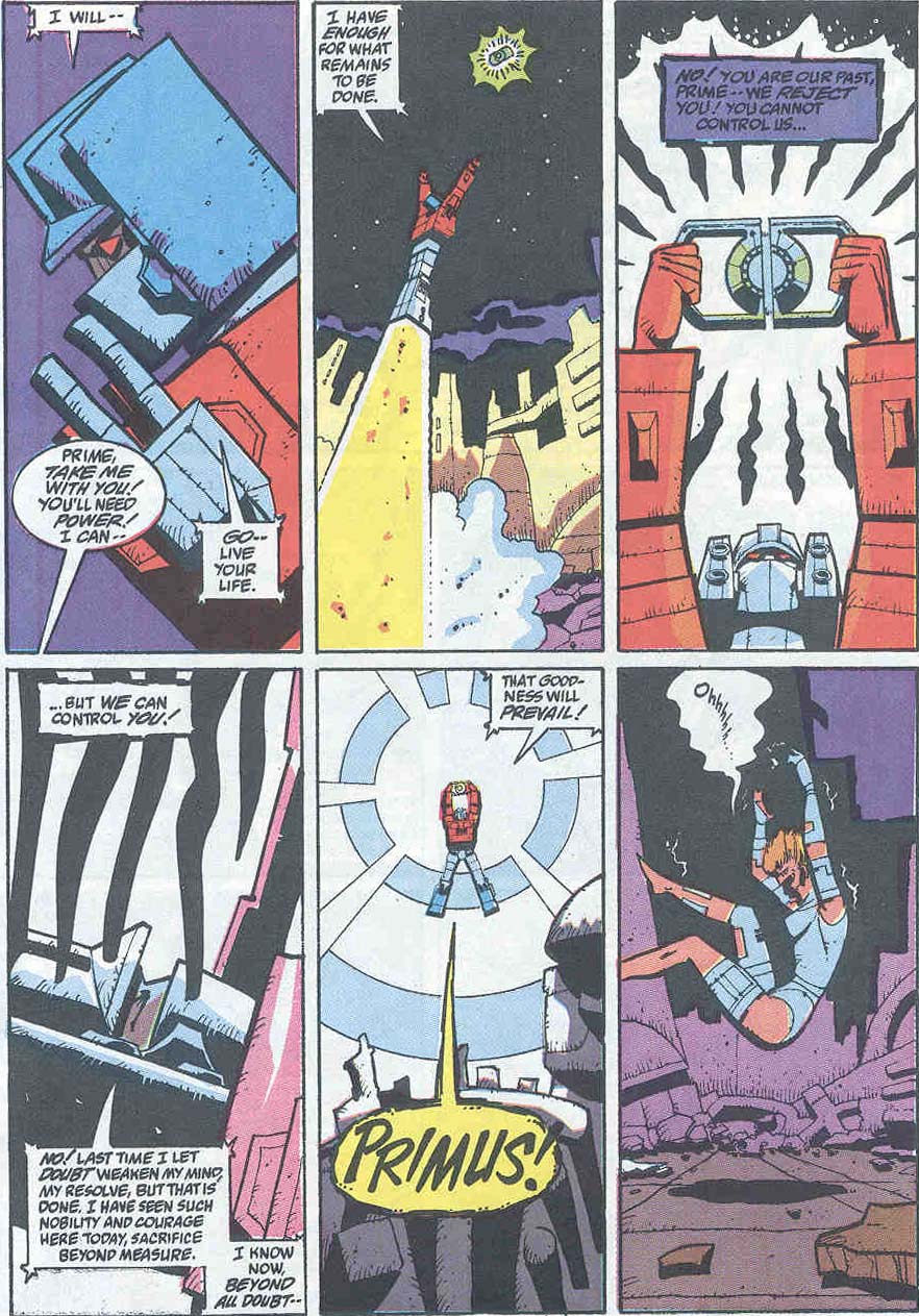 Read online The Transformers (1984) comic -  Issue #75 - 33