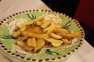 French fries at La Tagliata, Positano, Italy