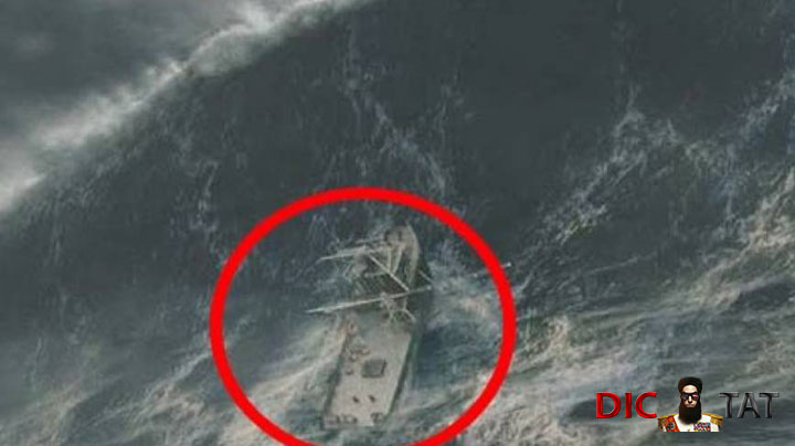 Шторм 9 баллов видео. Волны в Бермудском треугольнике. ЦУНАМИ И корабль. Бермудский треугольник огромные волны.