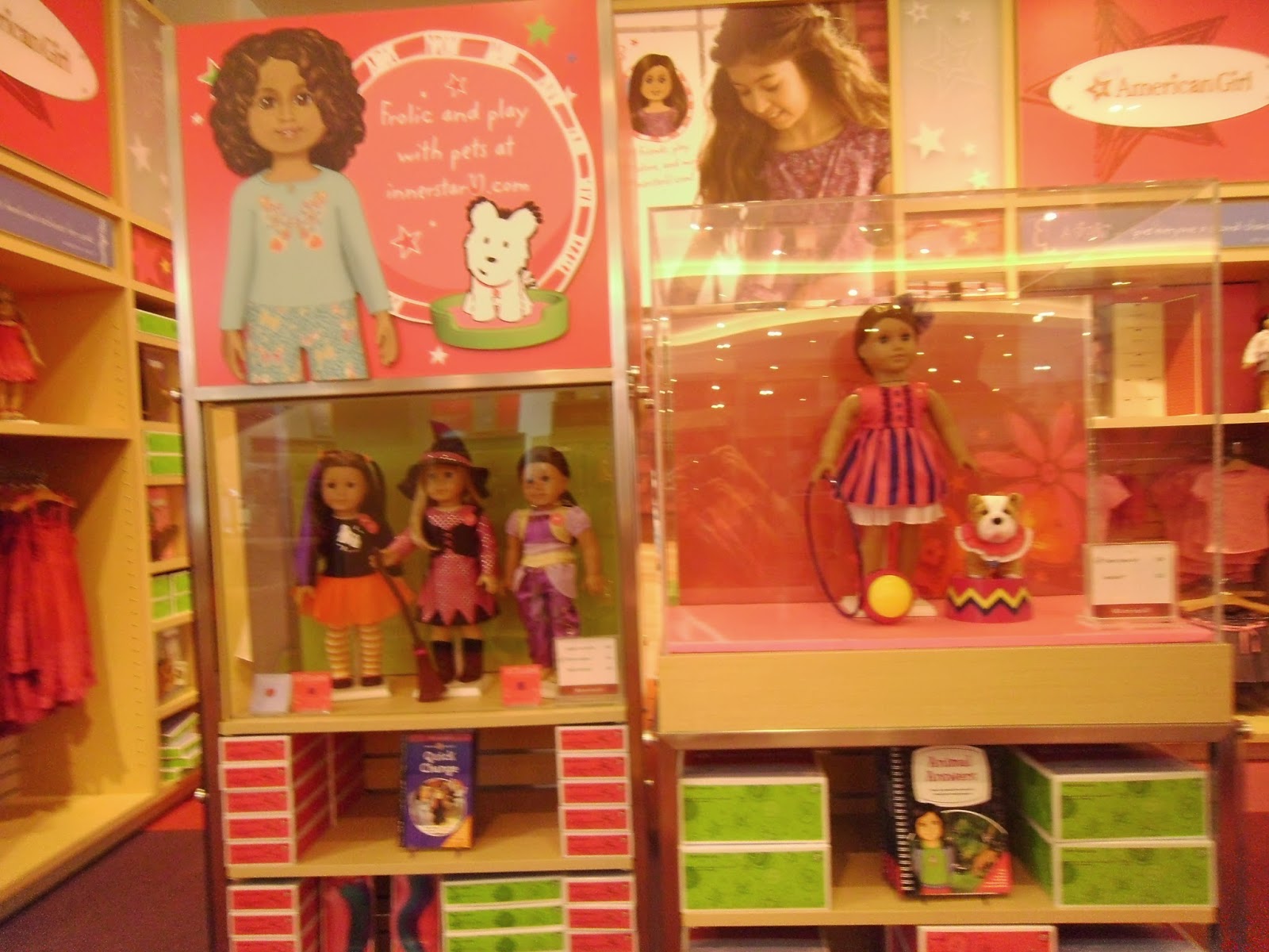 AmericanGirl01 My Trip To American Girl Doll Store Dallas ( Part 4 )