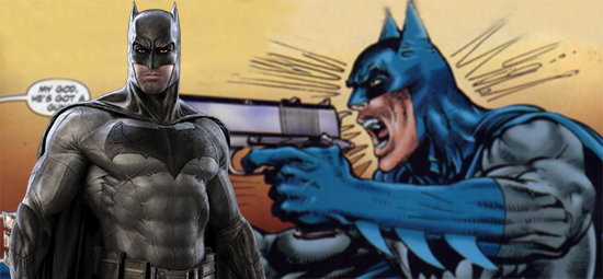 BATMAN V SUPERMAN: BATMAN, ¿CON ARMAS DE FUEGO? ¿DESVELADO EL PAPEL DE JENA  MALONE?