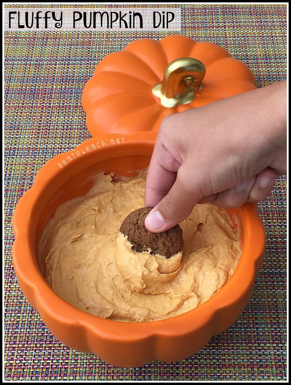 Fluffy Pumpkin Dip for Halloween
