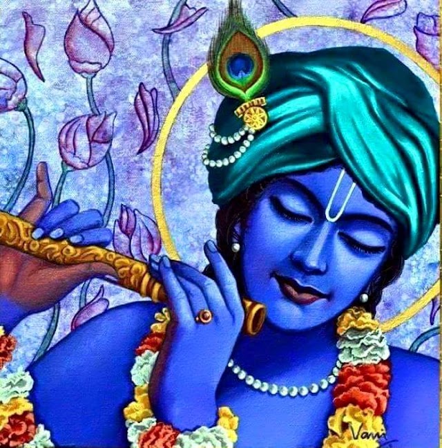 Why Krishna is Blue?