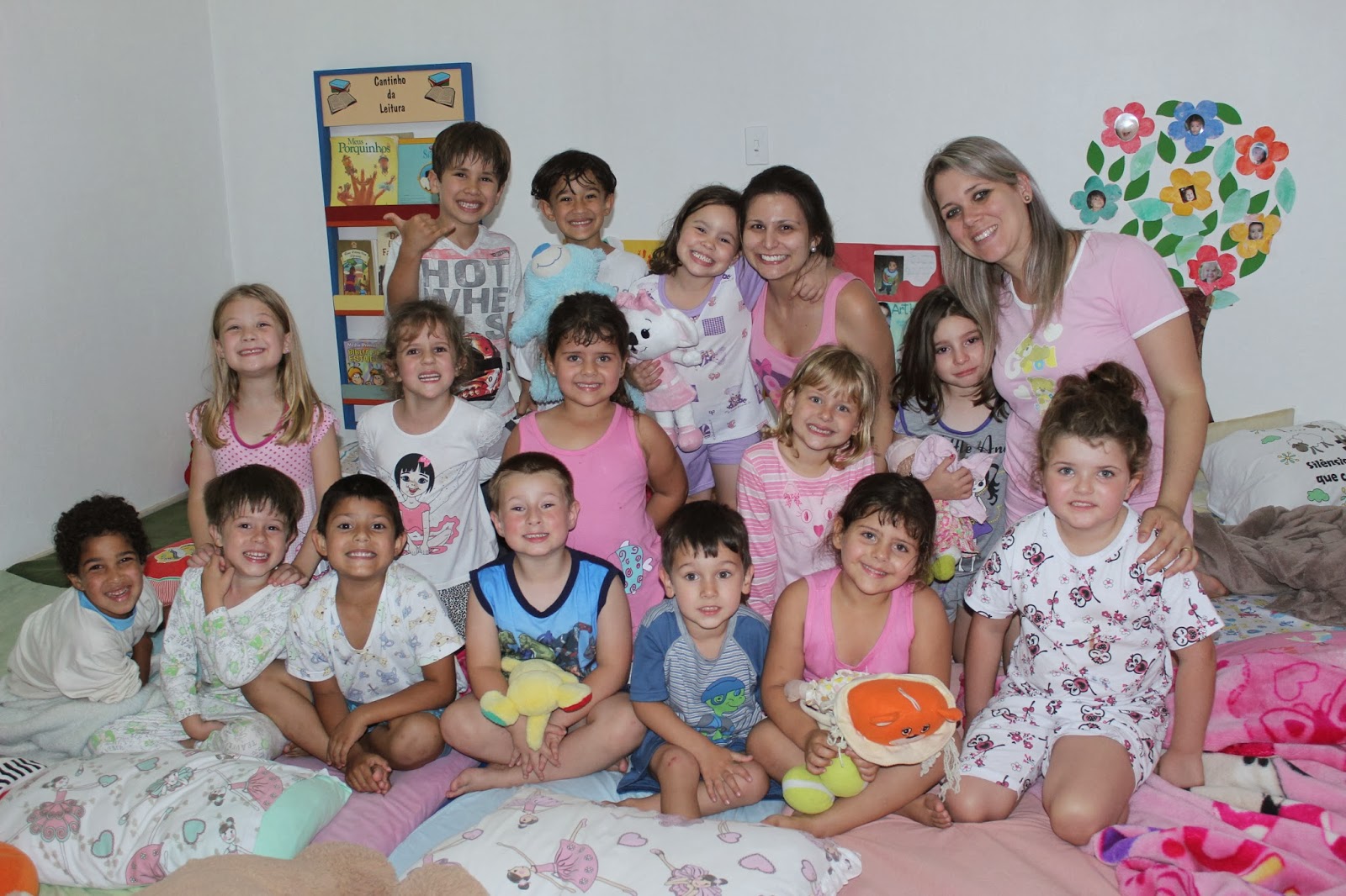 Centro de Educação Infantil Semear e Colher: Festa do Pijama!