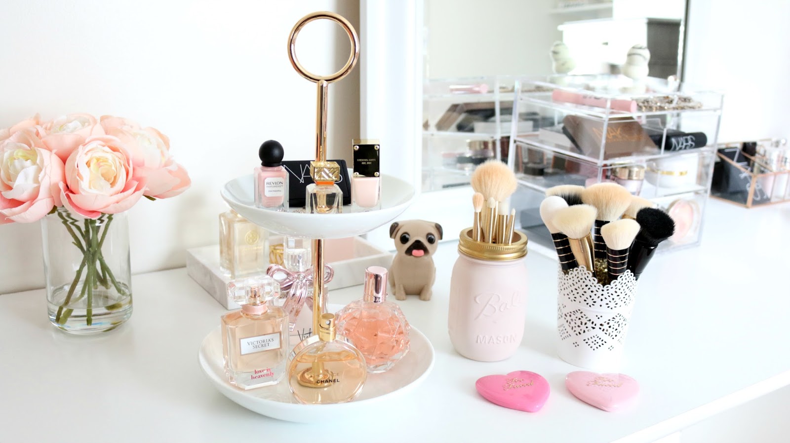 Perfume Tray Display Target Tiered Stand DIY Makeup Brush Holders Perfume Tray Display Target Tiered Stand DIY Makeup Brush Holders