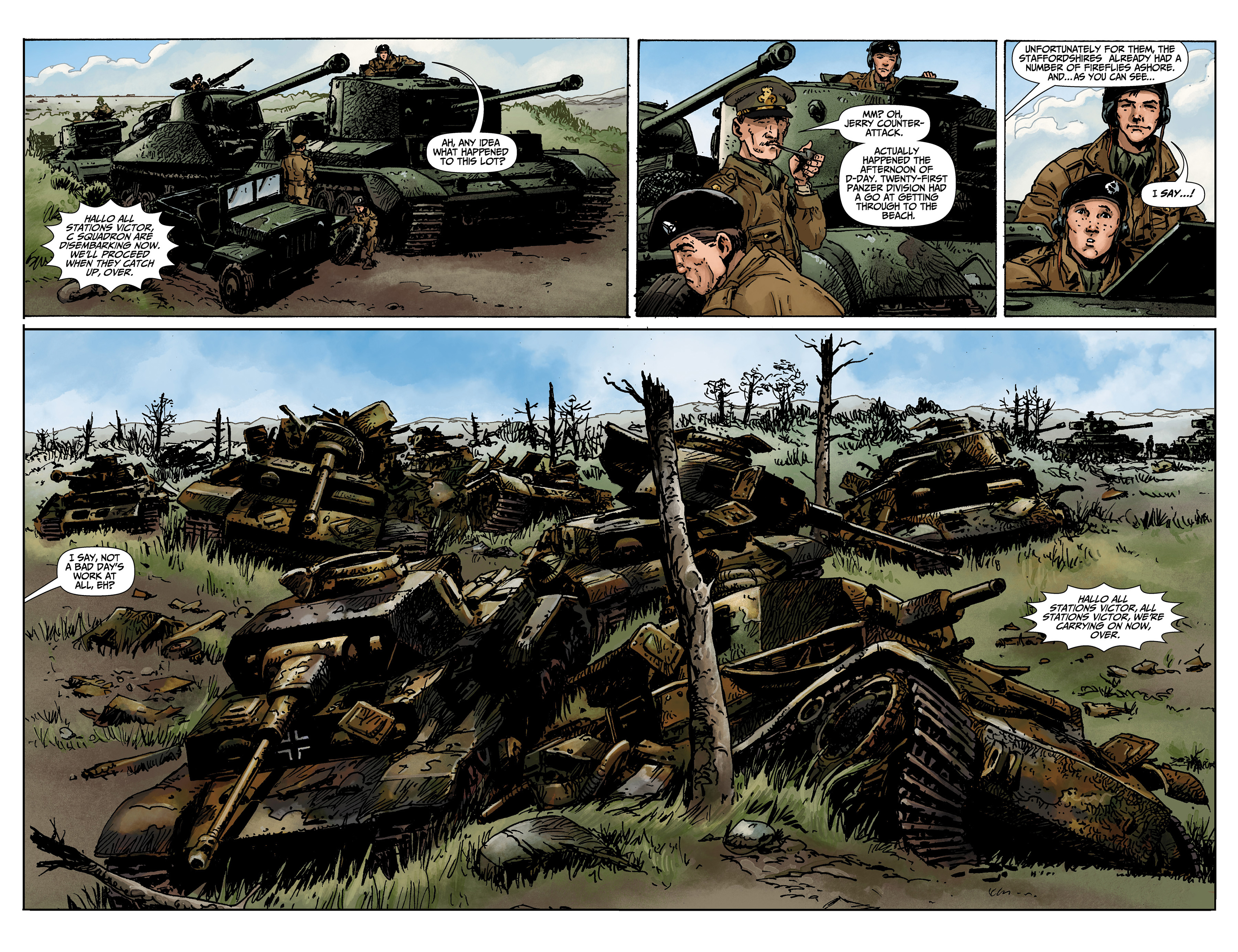 Read online World of Tanks comic -  Issue #1 - 4