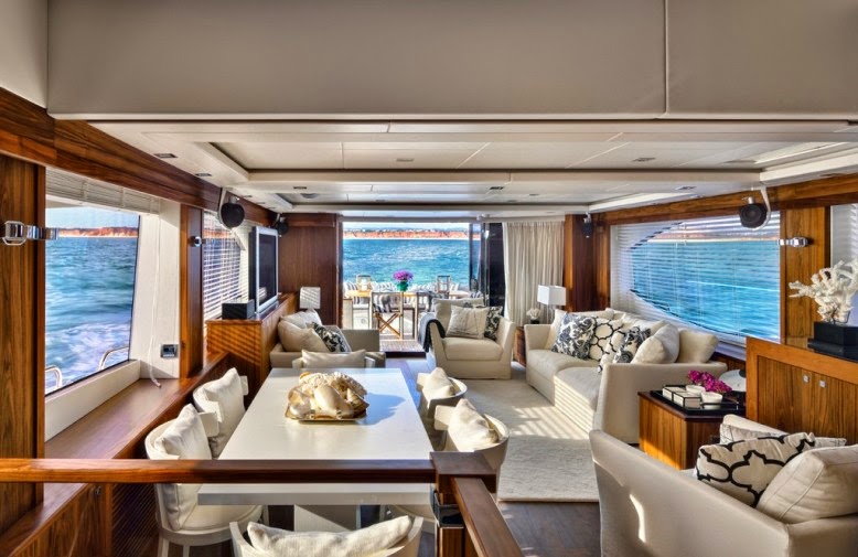 luxury boat interior design