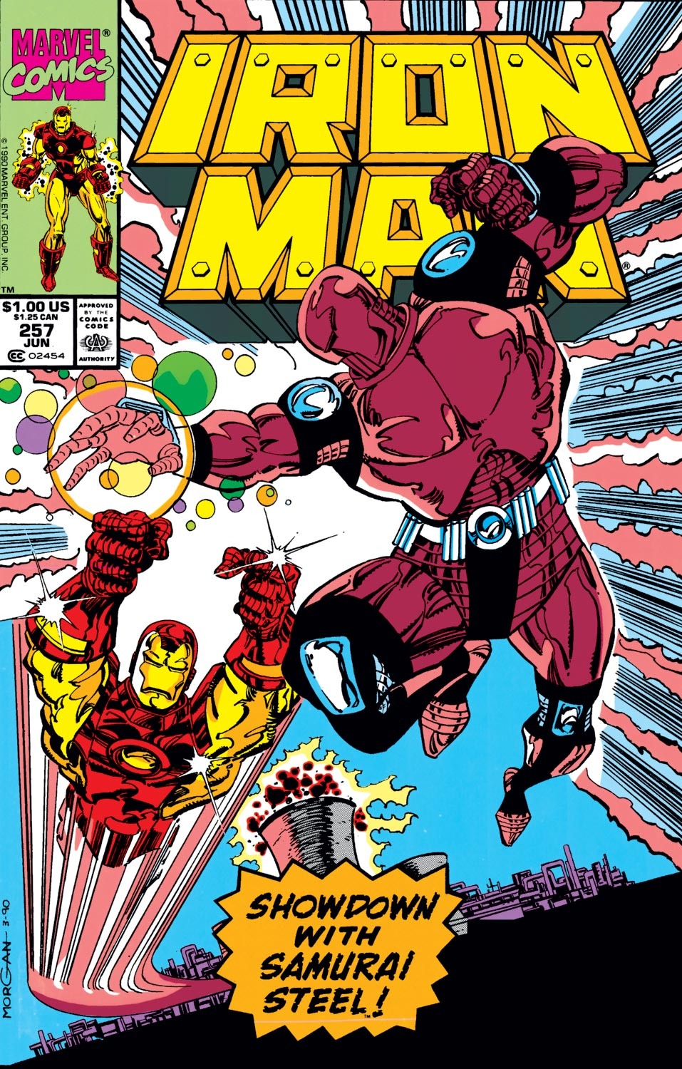 Read online Iron Man (1968) comic -  Issue #257 - 1