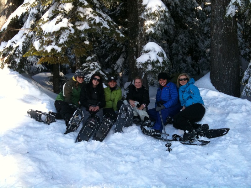 Life Bites Cypress Snowshoe Tour...cookies and hot chocolate