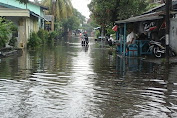 Drainase Buruk, Kena Guyur Semalaman Kawasan Medan Utara Digenangi Banjir