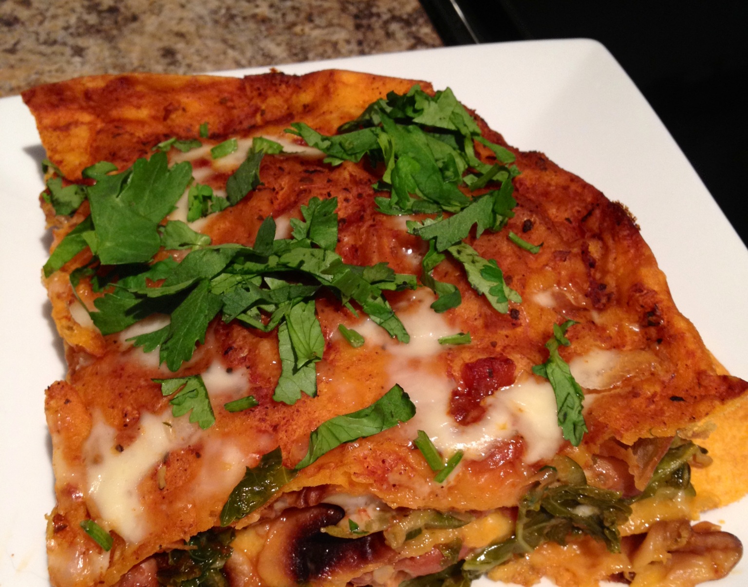 The Way Of The Veggie Kale and Pinto Bean Enchiladas