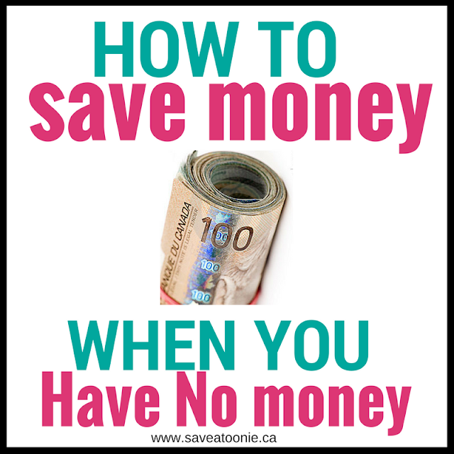 How to Save Money When You Have No Money How to Save Money When You Have No Money