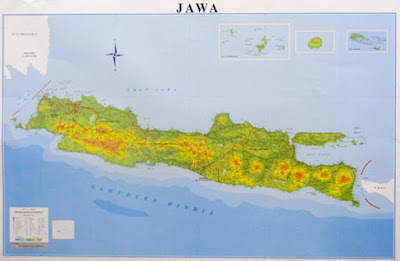 PETA PULAU JAWA 