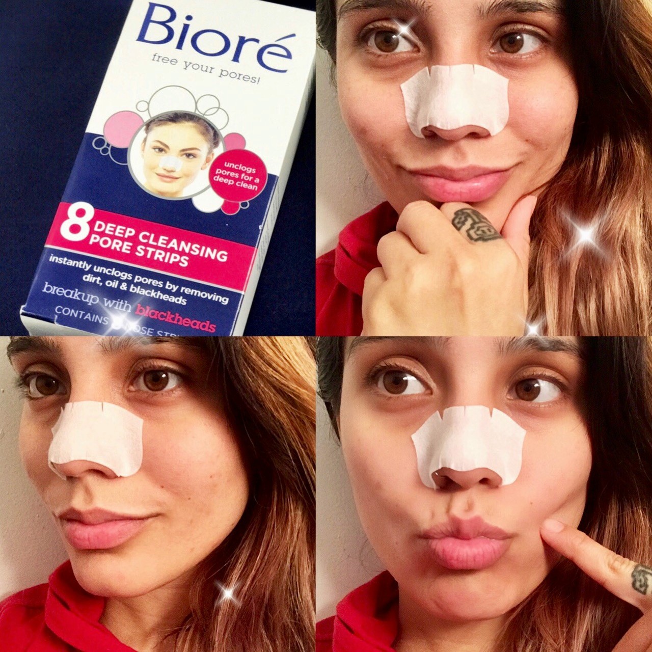 Skincare Smitten With Bioré Deep Cleansing Pore Strips! Nubia's Nonsense