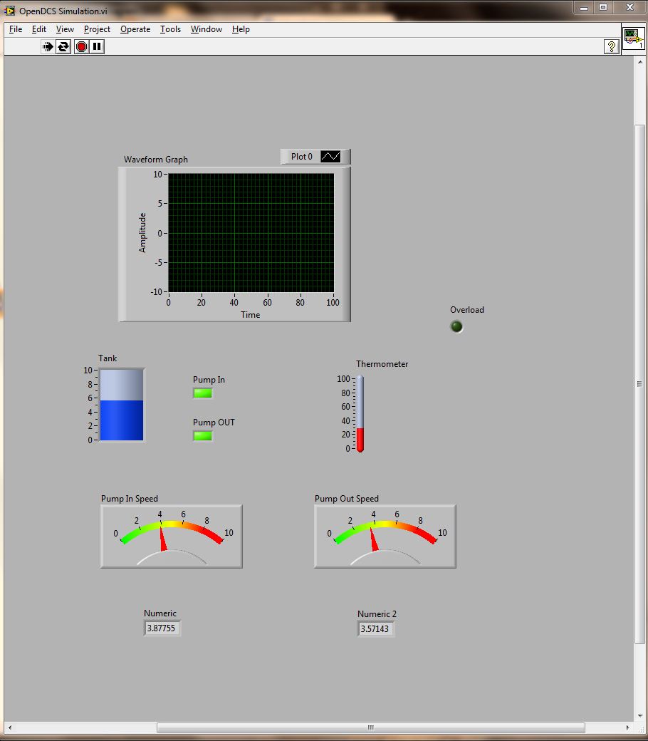 Open Source Distributed Control System LabVIEW to