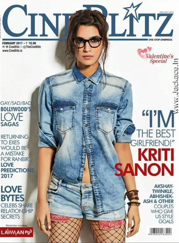 The Super Stylish Kriti Sanon On The Cover Of Cineblitz Magazine