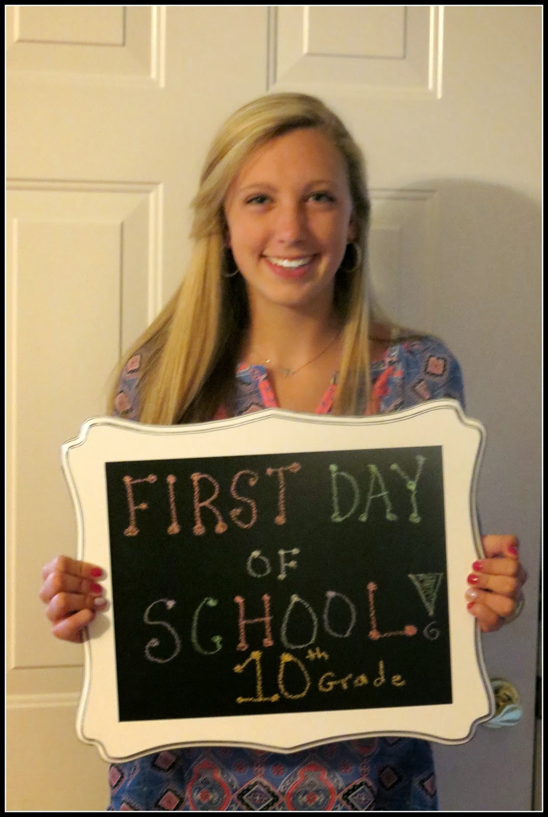 Parrish Family First Day of School!