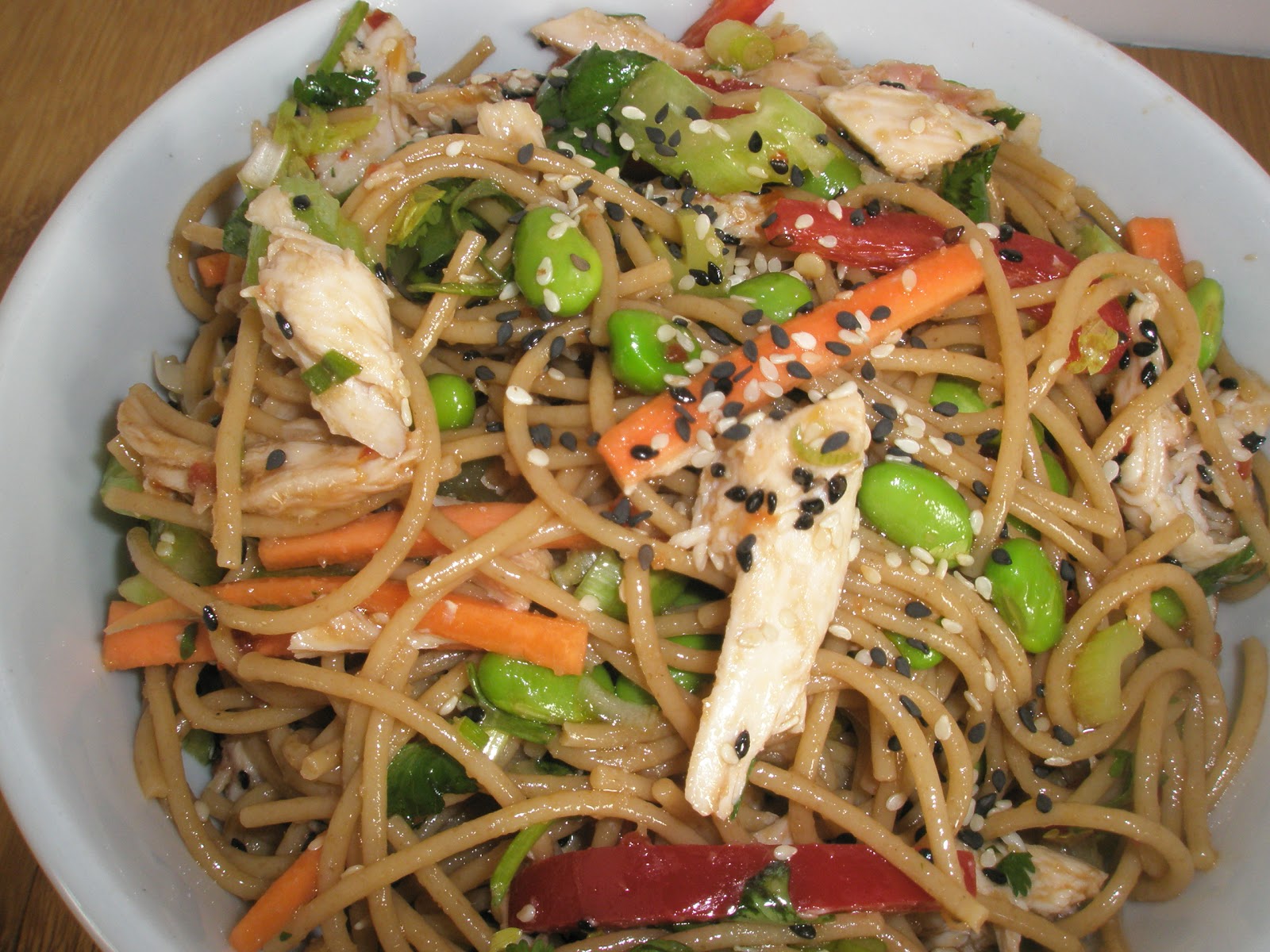 Got it, Cook it Whole Wheat Asian Noodle Salad