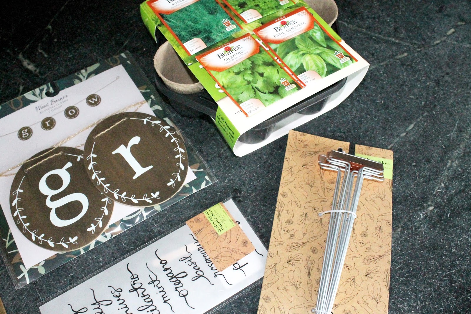 Target 'Dollar Bin' Herb Garden The Unique Nest