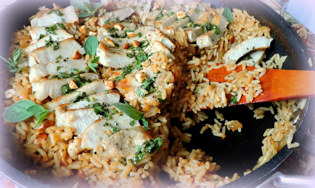 Pork Chops with Spicy Rice