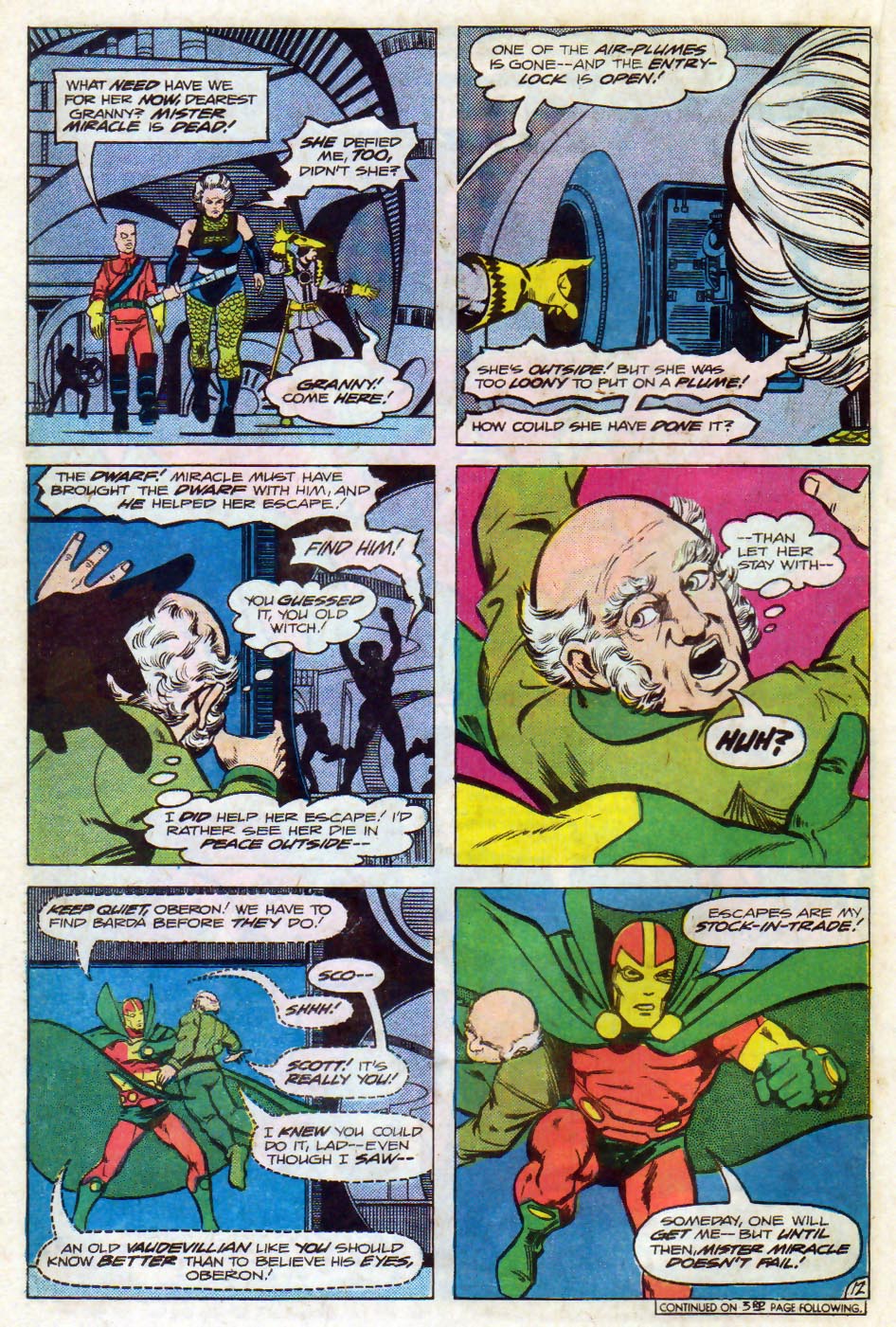 Read online Mister Miracle (1971) comic -  Issue #20 - 21
