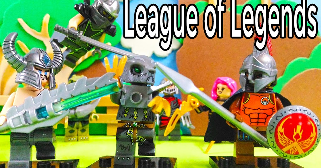4urKid Channel Lego All set of League of Legends LoL Minifigures Review
