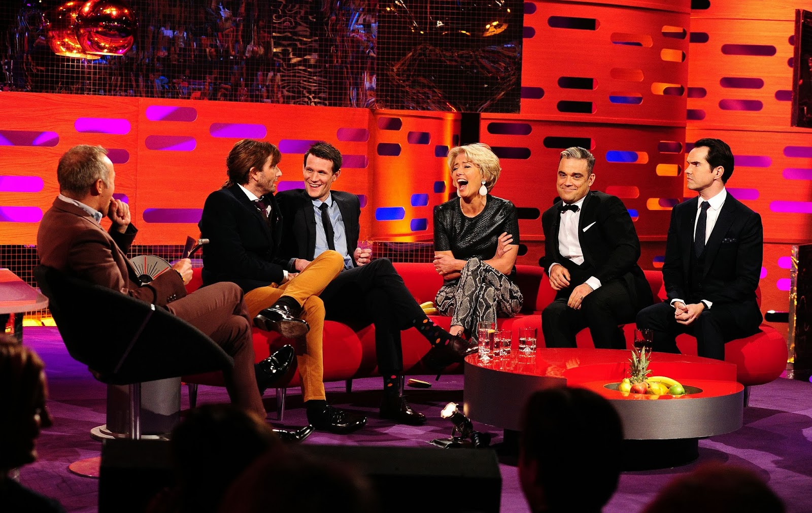 PHOTOS David Tennant & Matt Smith On The Graham Norton PHOTOS David Tennant & Matt Smith On The Graham Norton