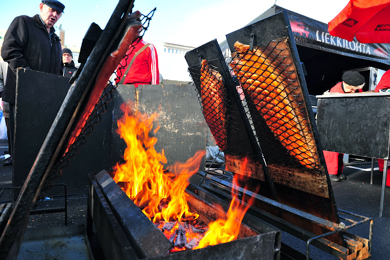 Merlin and Rebecca The 270th Annual Helsinki Baltic Herring Fair