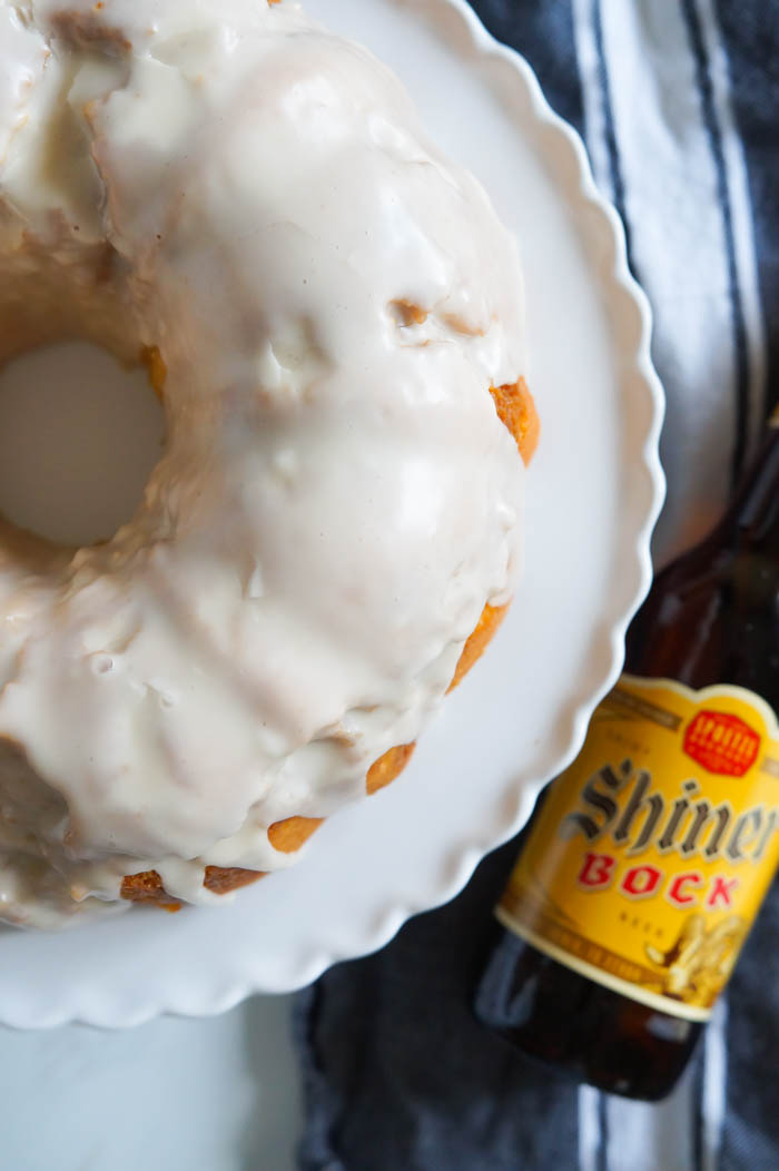 Butterscotch + Beer Bundt Cake