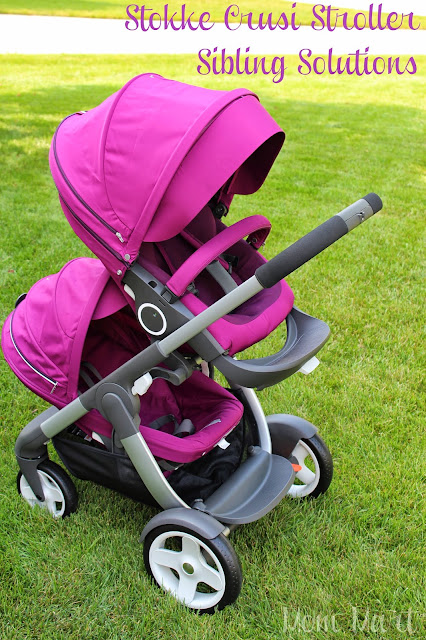 Stokke Crusi Stroller with Siblings Solution makes this a multifunctional stroller