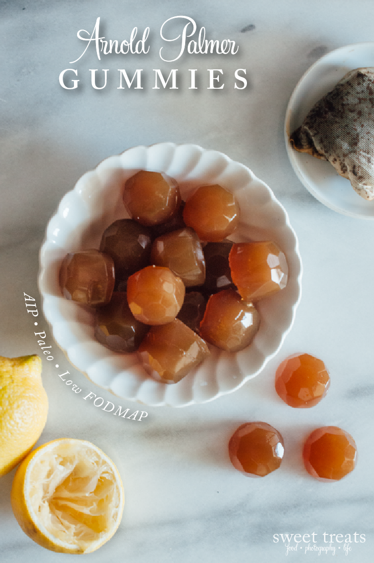 Arnold Palmer Gummies (AIP, Low FODMAP, Paleo)