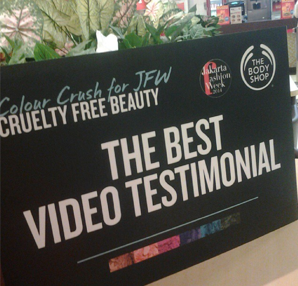 WINNER:The Body Shop Video Testimonial