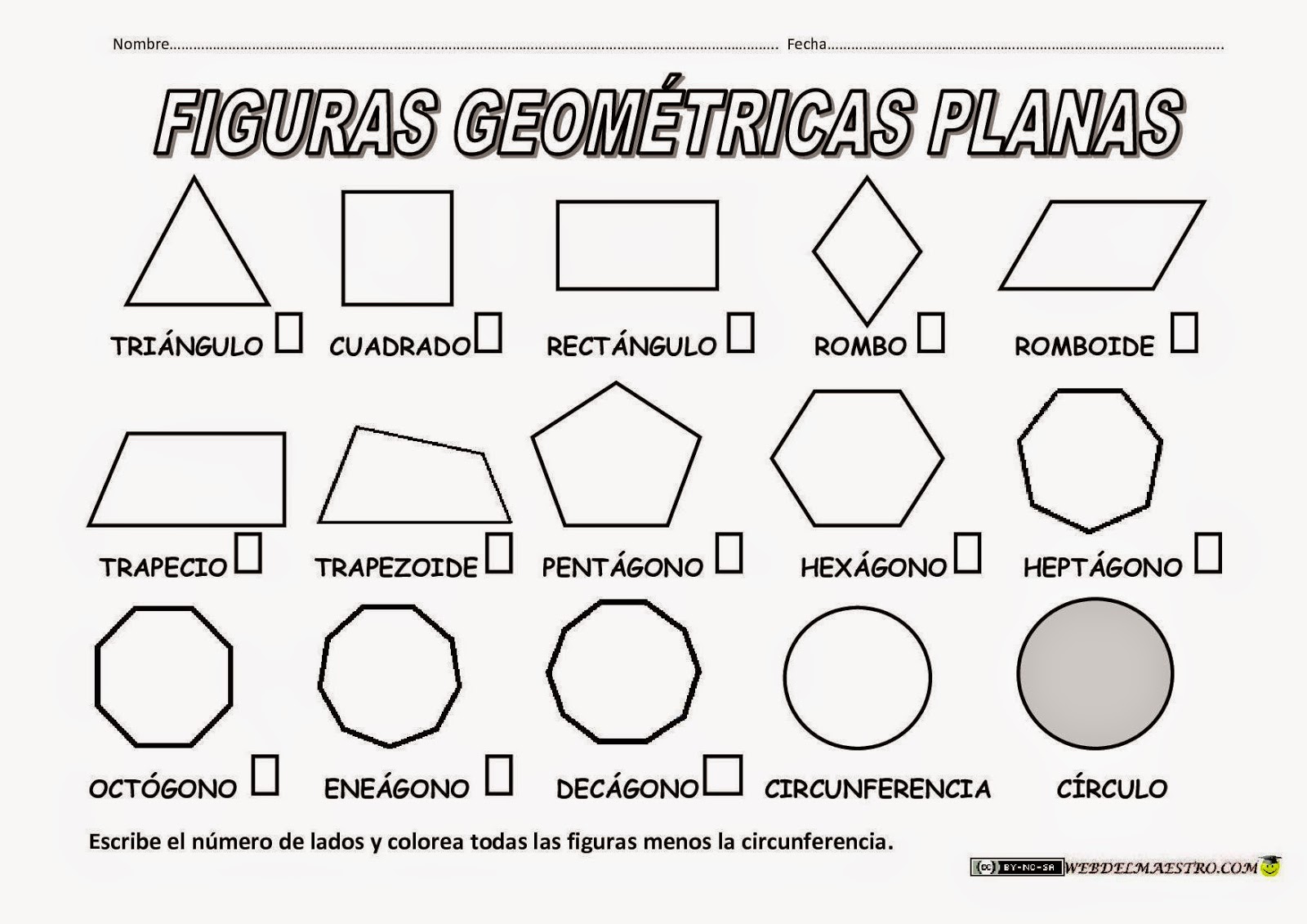 Figuras Geometricas Planas Imagui