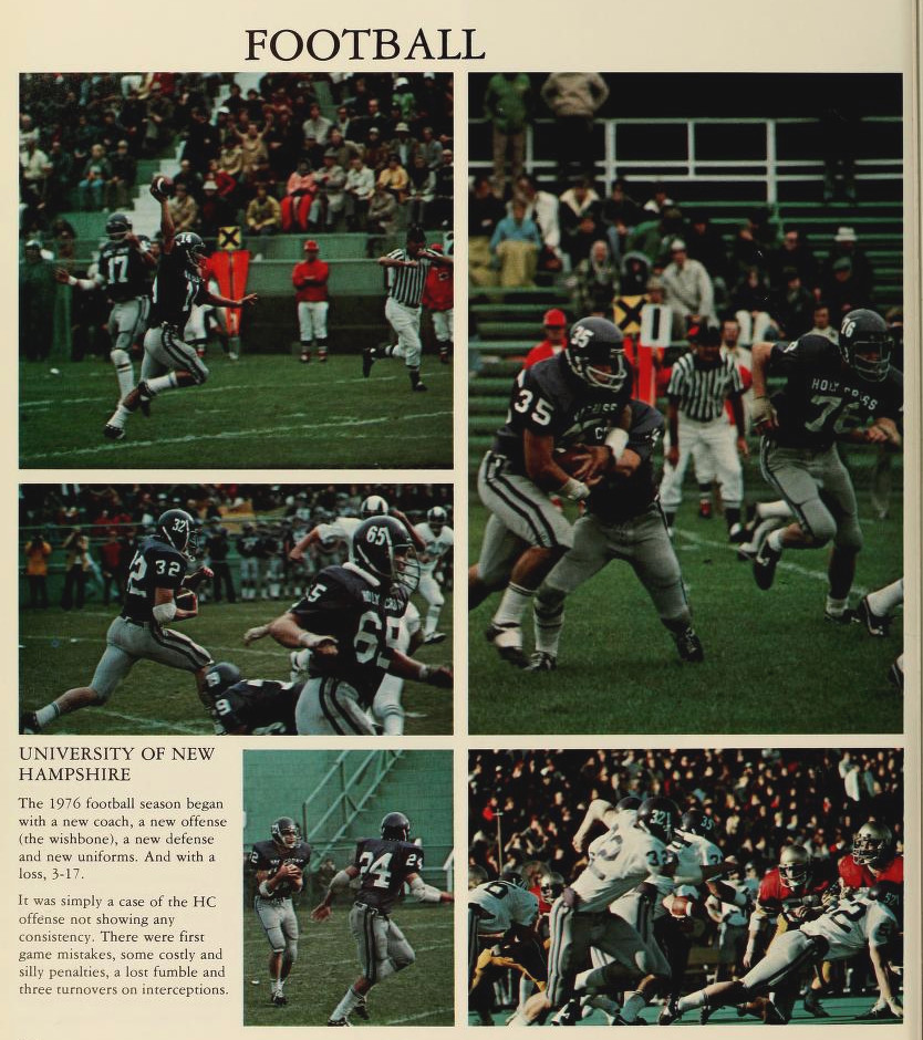 Gridiron Garb Holy Cross Crusaders (197680)