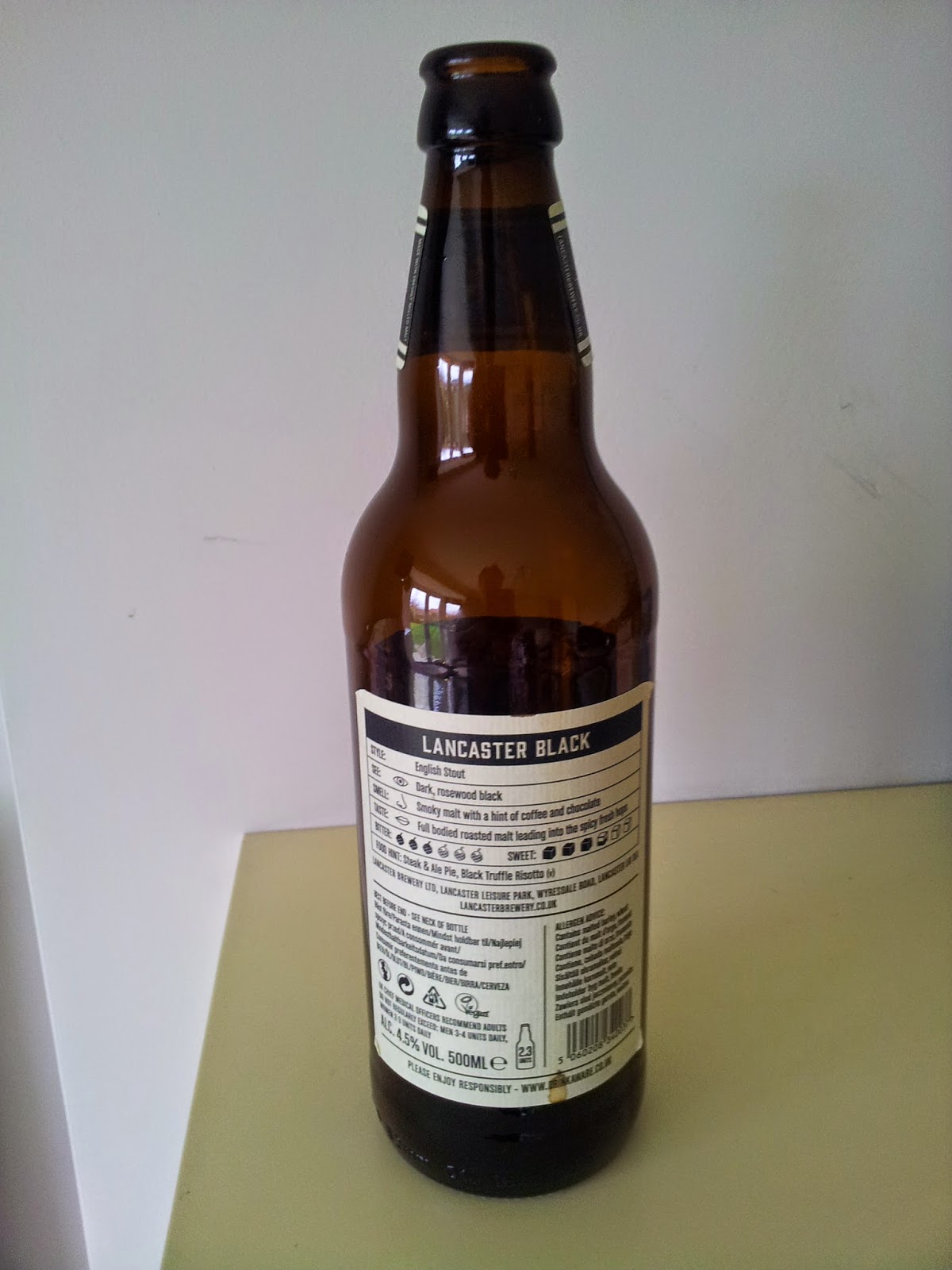 Lancashire Beer Blog Lancaster Black Stout