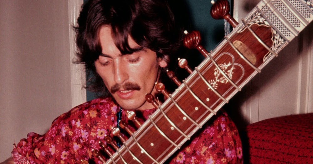 PAUL ON THE RUN Beatle Harrison's sitar auctioned for 62,500